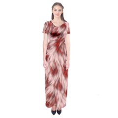 Abstract  Short Sleeve Maxi Dress by Sobalvarro
