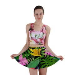 Tropical Greens Mini Skirt by Sobalvarro