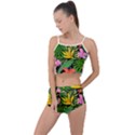 Tropical Greens Summer Cropped Co-Ord Set View1