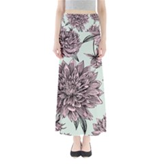 Flowers Full Length Maxi Skirt by Sobalvarro