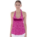 Love To One Color To Love Babydoll Tankini Top View1