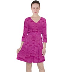 Love To One Color To Love Ruffle Dress by pepitasart