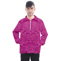 Love To One Color To Love Men s Half Zip Pullover by pepitasart