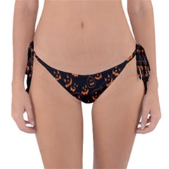 Jack O Lanterns Reversible Bikini Bottom by bloomingvinedesign