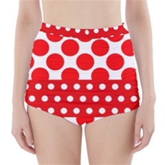 Polka Dots Two Times 9 High-waisted Bikini Bottoms by impacteesstreetwearten