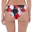 Black And Red Multi Direction Reversible Hipster Bikini Bottoms View2