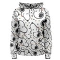 Dog Pattern Women s Pullover Hoodie View1