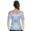 Boho Pattern Style Graphic Vector Butterfly Sleeve Cutout Tee  View2