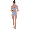 Boho Pattern Style Graphic Vector Bandaged Up Bikini Set  View2