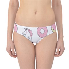 Unicorn Seamless Pattern Background Vector (1) Hipster Bikini Bottoms by Sobalvarro