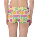 Seamless Pattern With Fruit Vector Illustrations Gift Wrap Design Reversible Boyleg Bikini Bottoms View2