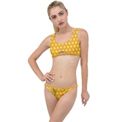 Abstract Honeycomb Background With Realistic Transparent Honey Drop The Little Details Bikini Set by Vaneshart