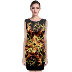Ablaze Classic Sleeveless Midi Dress by litana