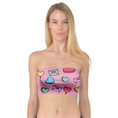 Candy Pattern Bandeau Top by Sobalvarro
