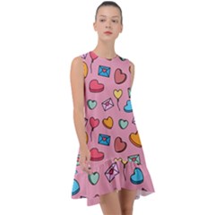 Candy Pattern Frill Swing Dress by Sobalvarro