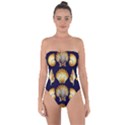 Snails See Shells Golden Tie Back One Piece Swimsuit View1