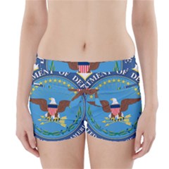 Seal Of United States Department Of Defense Boyleg Bikini Wrap Bottoms by abbeyz71