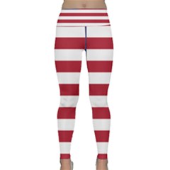 Flag Of The United States Of America  Lightweight Velour Classic Yoga Leggings by abbeyz71