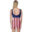 Betsy Ross flag USA America United States 1777 Thirteen Colonies vertical One Piece Boyleg Swimsuit View2