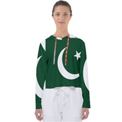 Flag Of Pakistan Women s Slouchy Sweat by abbeyz71