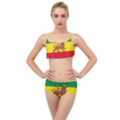 Flag Of Ethiopian Empire  Layered Top Bikini Set by abbeyz71