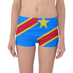 Flag Of The Democratic Republic Of The Congo Reversible Boyleg Bikini Bottoms by abbeyz71