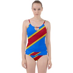 Flag Of The Democratic Republic Of The Congo Cut Out Top Tankini Set by abbeyz71