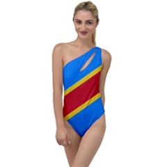 Flag Of The Democratic Republic Of The Congo, 1997-2003 To One Side Swimsuit by abbeyz71