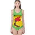 Flag of Zaire One Piece Swimsuit View1