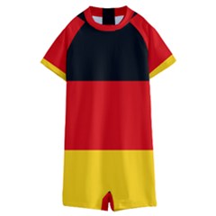 Flag Of Germany Kids  Boyleg Half Suit Swimwear by abbeyz71