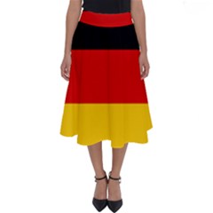 Flag Of Germany Perfect Length Midi Skirt by abbeyz71