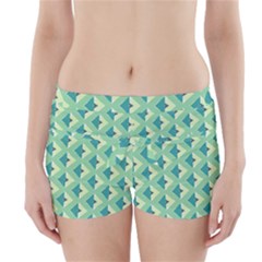 Background Chevron Green Boyleg Bikini Wrap Bottoms by HermanTelo