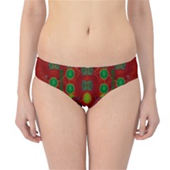 In Time For The Season Of Christmas Hipster Bikini Bottoms