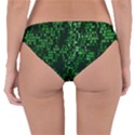 Abstract Plaid Green Reversible Hipster Bikini Bottoms View4