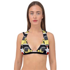 Coat Of Arms Of United States Army 136th Military Police Battalion Double Strap Halter Bikini Top by abbeyz71