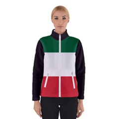 Flag Patriote Quebec Patriot Red Green White Modern French Canadian Separatism Black Background Winter Jacket by Quebec