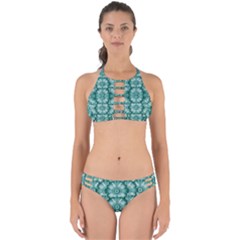 Sea And Florals In Deep Love Perfectly Cut Out Bikini Set by pepitasart