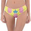 Summer Pineapple Seamless Pattern Reversible Classic Bikini Bottoms View1