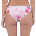 pink floral print Reversible Hipster Bikini Bottoms View2
