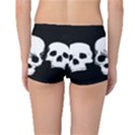 Halloween Horror Skeleton Skull Reversible Boyleg Bikini Bottoms View2
