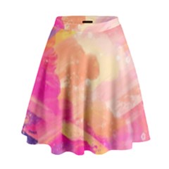 Colourful Shades High Waist Skirt by designsbymallika