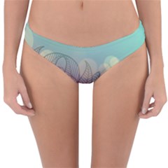 Mandala Pattern Reversible Hipster Bikini Bottoms