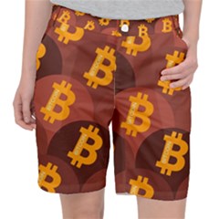 Cryptocurrency Bitcoin Digital Pocket Shorts by HermanTelo