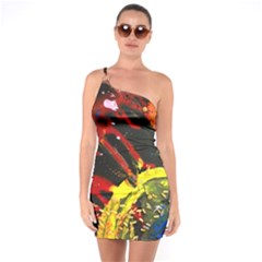 Parade Of The Planets 1 1 One Soulder Bodycon Dress by bestdesignintheworld