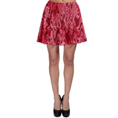Background Abstract Surface Red Skater Skirt by HermanTelo