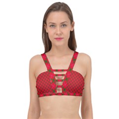 Holiday Cage Up Bikini Top by dressshop
