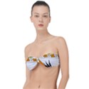 Coat of Arms of United States Army 136th Signal Battalion Classic Bandeau Bikini Top  View1