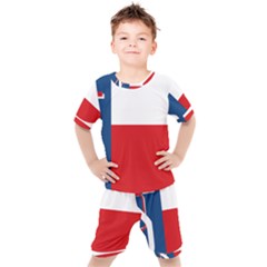 Flag Of Sokol Kids  Tee And Shorts Set by abbeyz71