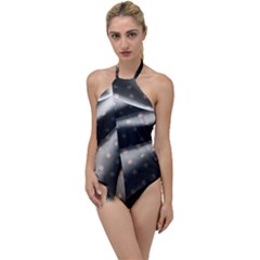 Polka Dots 1 1 Go With The Flow One Piece Swimsuit by bestdesignintheworld