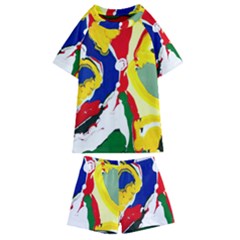 Africa As It Is 1 2 Kids  Swim Tee And Shorts Set by bestdesignintheworld
